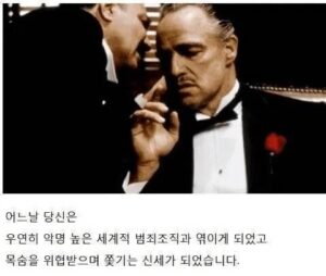 Read more about the article 당신은 마피아에게 쫓기고 있습니다