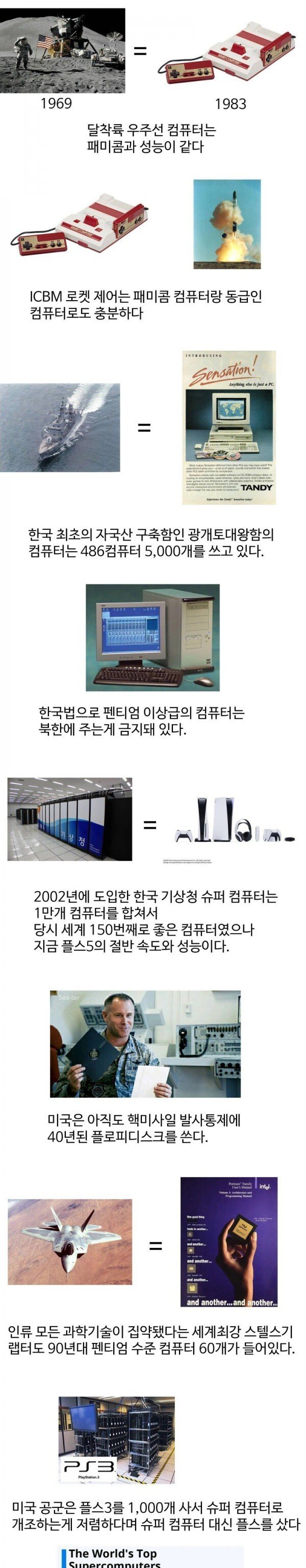 컴퓨터에 관한 신기한 잡지식들