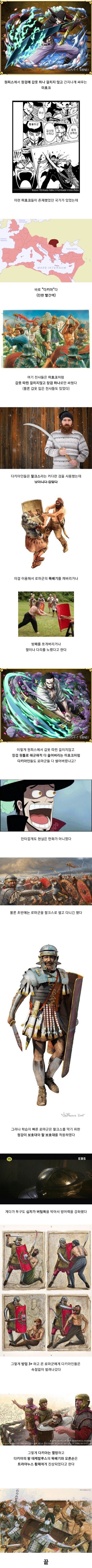 현실판 미호크들과 싸운 로마군